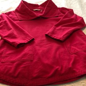 Pretty Red sweatshirt type top